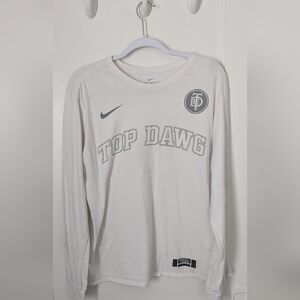 Nike White Long Sleeve TDE X NIKE